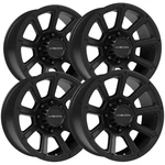 (set Of 4) Vision 353 Turbine 20X9 8X6.5" +12MM Matte Black Wheels Rims 20" Inch New. Price: $770.96.
