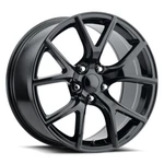 Factory Reproductions Fr 75 Jeep Trackhawk 20X9 5X127 ET34.7 Gloss Blk (qty 1) New. Price: $260.00.