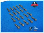 2013 - 2019 Mercedes GL550 X166 Wheel Rim Lug Nut Bolts Set Of Oem Used. Price: $82.49.