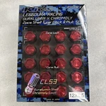 Project Kics Leggdura CL53 Lug Nut Lock Set Of 20 12X1.5 Red New. Price: $230.00.