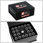 J2 Engineering Silver 20PCS M12X1.5 60MM 7075-T6 Aluminum Lug Nut Set W/adapter New. Price: $49.99.