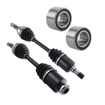 Front Driver&passenger Cv Axle Shafts And Bearing Kit For Mazda 2.0L 06 - 13 New. Price: $172.36.