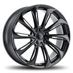 Rock Forged FF25 Wheel 20X8.5 (38, 5X114.3, 73.1) Black Single Rim New. Price: $334.59.