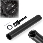 Lug Nuts Socket, Durable With 19MM Hex, Universal Spiked Black New. Price: $13.29.