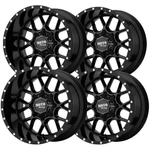 (SET-4) Moto Metal MO986 Siege 20X12 6X135/6X5.5" -44MM Gloss Black Wheels Rims New. Price: $1460.96.