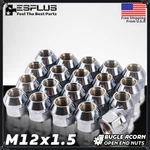 24 Mazda Open Lug Nut M12X1.5 Chrome Fit 1979-87 B-2000/ 1986-93 B-2200 & B2600 New. Price: $16.99.