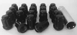 20 Gorilla 14X1.5 14MM Black Spline Lug Nuts W/ Tool 1.4" Height New. Price: $39.97.