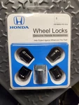 Genuine Honda Wheel Locks P/n 08W42-TG7-101A Pilot Nos Oem New. Price: $50.00.