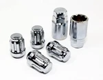 Set Of 4 Veritek Chrome Acorn Bulge Tuner Wheel Locks 12X1.5MM, New. Price: $28.74.