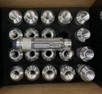 New Wheels Lug Nuts Silver Jdm M12X1.25 20PCS With Adapter. Price: $60.00.