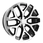 Performance Replicas PR177 20X9 6X5.5 Gloss Black Machined Face Wheel 20" 24MM New. Price: $315.00.