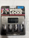 Gorilla Wheel Locks Lug Nuts Chrome 1/2-20 Rh Thread Bulge Acorn 1/2" 71681N New. Price: $18.66.