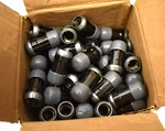 Lot Of Spline Drive Lug Nuts 1/2"-20 Black 65001BK Replaces 65000BK New. Price: $173.49.