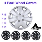 13" 14" 15" 16" Pack Wheel Covers Full Rim Snap On Hubcaps For Chevrolet Dodge New. Price: $39.99.
