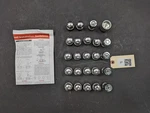 24PC Lug Nuts + Wheel Locks W/ Key Set 2022 Jeep Wrangler 6509422AA 2018 - 2021 New. Price: $99.99.