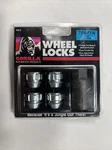 Gorilla Wheel 78671N Chrome Cone Seat Acorn Open End Locks 7/16" New. Price: $15.00.