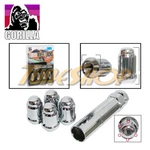 4 Lock Gorilla Tuner Wheels Lug Nut Point Key 12X1.25 Acorn Chrome New. Price: $19.95.