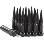 Gasupply 10X1.25 Spike Lug Nuts 16PCS, Closed End Bulge Acorn M10-1.25, Black New. Price: $69.99.