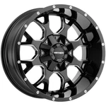 Mayhem 8015 Warrior 18X9 8X6.5" +18MM Black/milled Wheel Rim 18" Inch New. Price: $304.99.