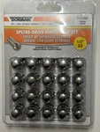 Dorman 711-255 Spline-drive Wheel Lock Kit (1/2"-20) Acorn Nuts/key Black New. Price: $26.99.