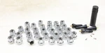 New Pro Comp 32-PIECE M14 1.5 Ht Spline Lug Nut Kit Chrome Open End PXA16145OE. Price: $20.95.