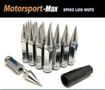 24 Pc Set Spike Lug Nuts Chrome 14X2.0 Ford 6 F150 Expedition New. Price: $42.88.