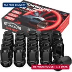 Otuayauto M12X1.5 Lug Nuts - 20PCS Black 12MMX1.5 Closed End Bulge Acorn New. Price: $35.61.