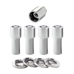 Mcgard Wheel Lock Nut Set 4PK. (x-long Shank) 1/2-20 13/16 Hex 2.165IN. New. Price: $143.42.
