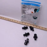 (5-PK) Sharkbite Expansion Reducing Coupling Plastic 1/2" 3/4" UA058A5 Open. Price: $9.42.