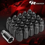 Nrg Universal M12X1.5 50MM Bullet Shaped End Lug Nut + Key 20PCS LN-LS500BK-21 New. Price: $66.67.