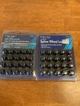Pack White Knight 783804 Spline Wheel Lock Kit 1/2" R.h. Conical 40 Pcs.. Price: $28.00.