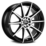 Series NS1501 Wheels 17X7.5 (38, 5X114.3, 73.1) Black Rims Set Of New. Price: $552.00.