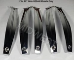 5 New Chrome 20" Inch Helo Wheel Rim Inserts Screws HE844K2080. Price: $67.50.