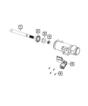 Genuine Mopar Axle Locker Actuator 68449592AA New. Price: $22.82.