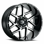 22" Vision 360 Sliver Gloss Black Machined Face 22X12 Wheel 5X5.5 (5X139.7) -51M New. Price: $423.56.