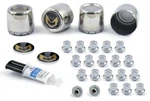 Oer Black Wheel Center Cap/emblem Lug Nut Kit For 1977-1981 Pontiac Firebird New. Price: $309.98.