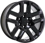 For Chevy Silverado 1500 20-23 Alloy Factory Wheel Double 5-SPOKE Painted Black New. Price: $380.79.