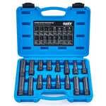 Orion Motor Tech 16PC Locking Lug Nut Master Key Set, Sae & Metric Wheel Blue New. Price: $79.98.