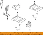 Ford Oem 19-23 Ranger Spare Tire Carrier Components-lock KB3Z1543262A New. Price: $48.95.