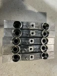 5.0L Coyote Bear Block Billet Steel Mains, Arp Studs & Side Bolts Used. Price: $450.00.