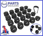 For Volvo XC60 XC90 S60 S80 V60 V90 Wheel Nut Bolt Covers Locking Caps Set Black New. Price: $18.93.