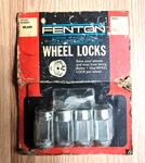 Vintage Fenton WL600 Wheel Locks 1/2-20 Chrome Nos Chevy Keys Mag Steel New. Price: $29.99.