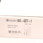(10-PK) Napa Lug Nut Chrome M14-1.5 X 22 Mm 641-4377-1 New. Price: $27.45.