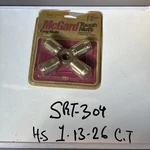 Chrome Tough Nuts Set Of 4 Lug 7/16 20 R.h. Mcgard 60001 New. Price: $13.50.