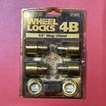 Rally No. 90341 Wheel Locks 1/2" Mag 4B (4-SET) Remanufactured. Price: $16.99.