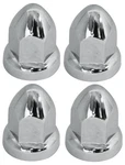 4 Lot Roadpro RPABS-33BK 33MM Chrome-plated Lug Nut Cover Cap Semi Truck New. Price: $12.95.