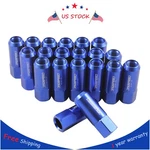 20PC 14X1.5MM 60MM Blue Extended Forged Aluminum Tuner Racing Lug Nut Jdmspeed New. Price: $127.88.