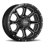 20" Ultra 219BM Nemesis Gloss Black Milled 20X9 Wheel 8X170 01MM Ford Truck New. Price: $398.93.