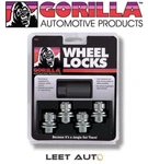 Gorilla Wheel Locks, Toyota/lexus Factory Style, 12MM 1.50, Chrome, 73631T New. Price: $34.88.