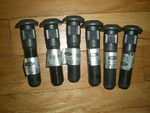Nos 1978 1979 Ford Heavy Truck Front Wheel Hub Bolts Rh D8HZ-1108-A 6 New. Price: $22.49.
